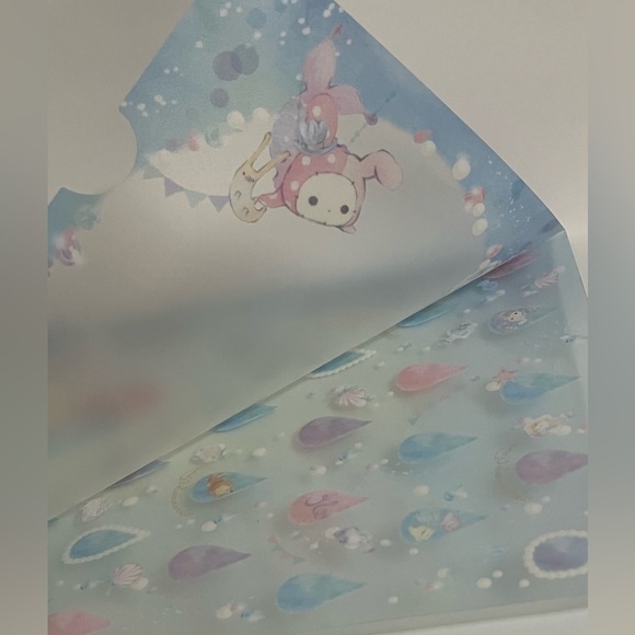 Sentimental Circus Rainy Days Thin Plastic File Folder - Picture 4 of 6